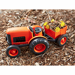 Green Toys Tractor (orange)