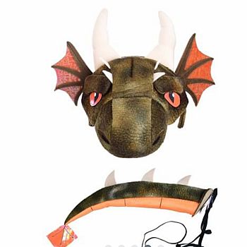 DRAGON HEADBAND & TAIL