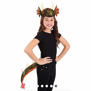 DRAGON HEADBAND & TAIL