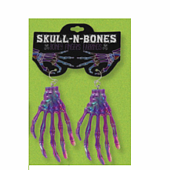 SKELETON HAND EARRINGS