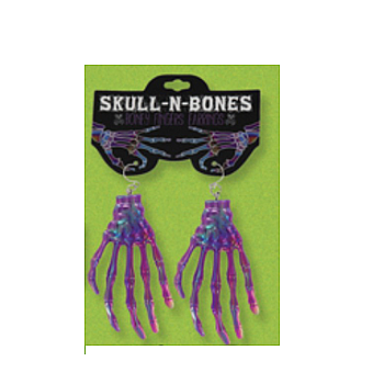 SKELETON HAND EARRINGS