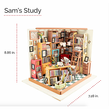 Sam's Study DIY Mini House