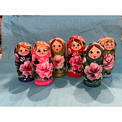 4" Nesting Dolls (Assorted colors)