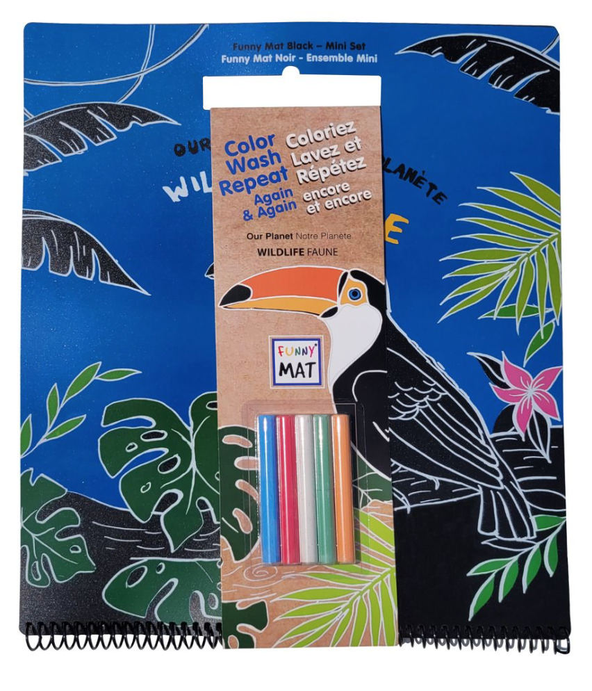 WILDLIFE COLORING BOOK