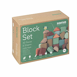 Tall Architects - 40 pc Cork Building Blocks