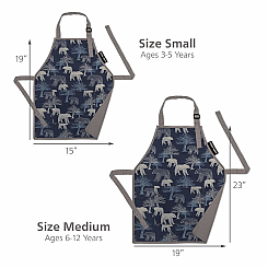 M BEARS APRON