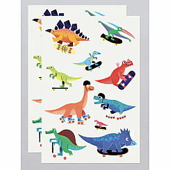 DINO DERBY TATTOO SHEET