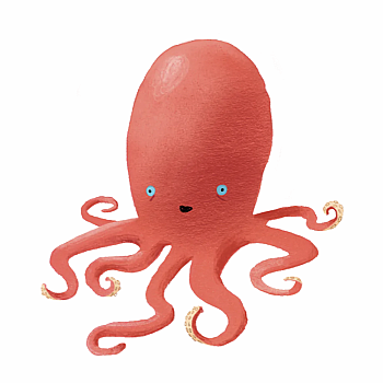 RUBY OCTOPUS TATTOO