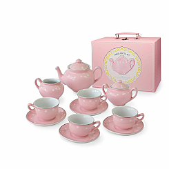 Porcelain Tea Set- Pink