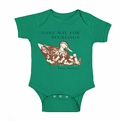 MAKE WAY FOR DUCKLINGS ONESIE