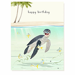 BABY SEA TURTLE CARD