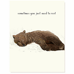 WELL RESTED CARD