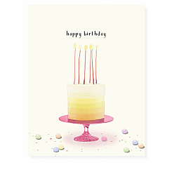 OMBRE CAKE CARD