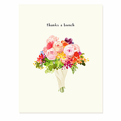 THANKS A BUNCH CARD