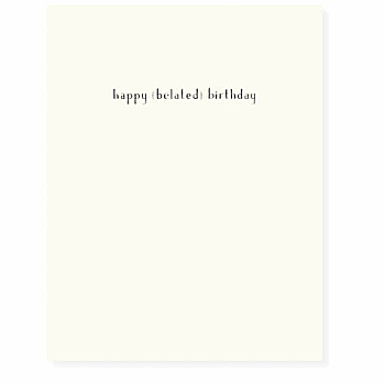 SNAIL MAIL CARD