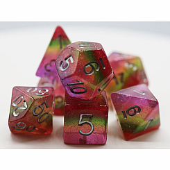PASTEL LOLLIPOP RPG DICE SET