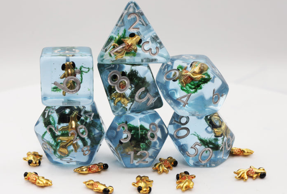 GOLDFISH RPG DICE SET