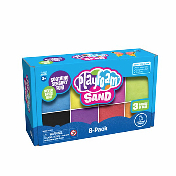 PLAYFOAM SAND 8PK