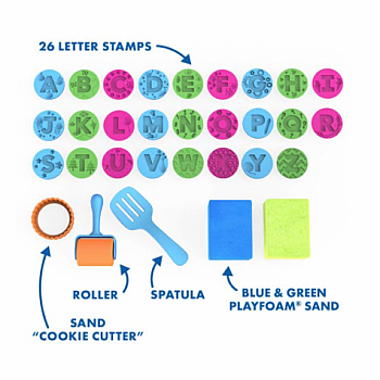 Playfoam Sand ABC Cookies Set
