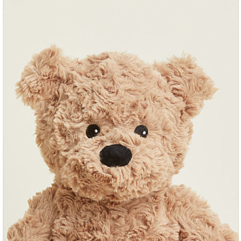 Brown Curly Bear Warmies®