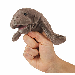 Mini Manatee Finger Puppet