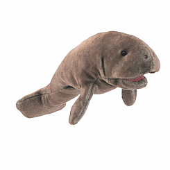 Mini Manatee Finger Puppet