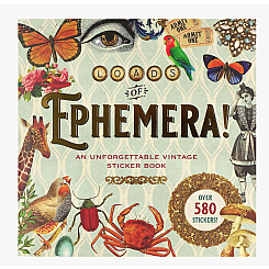 LOADS OF EPHEMERA STICKER BOOK