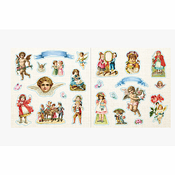 LOADS OF EPHEMERA STICKER BOOK