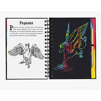 Scratch & Sketch Dragons & Mythical Creatures (Trace-Along)