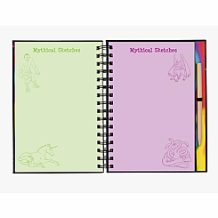 Scratch & Sketch Dragons & Mythical Creatures (Trace-Along)