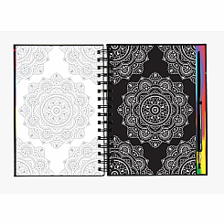 Scratch & Sketch Extreme Mandalas (Trace Along)