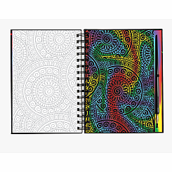 Scratch & Sketch Extreme Mandalas (Trace Along)