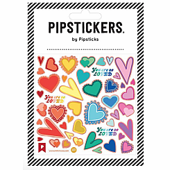THE SHAPE OF MY HEART STICKERS
