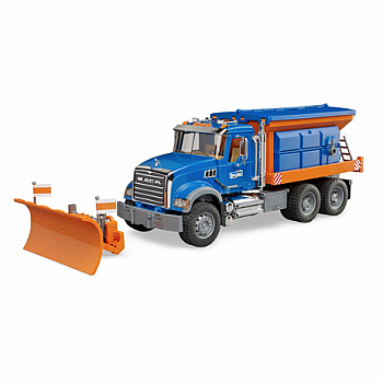 Bruder Mack Granite Snow Plow