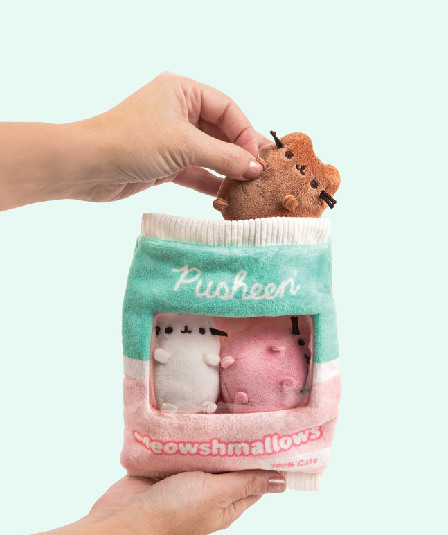 Pusheen Meowshmallows with Removable Mini Plush 7.5 in The Toy Box