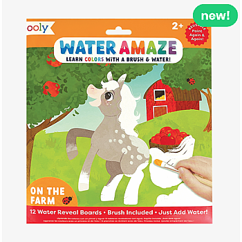 Water Amaze Water Reveal Boards - On The Farm (13 PC Set)