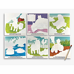 Water Amaze Water Reveal Boards - On The Farm (13 PC Set)