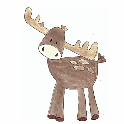 MOOSE STICKER