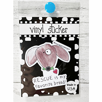 RESCUE STICKER