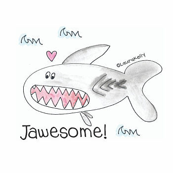 SHARK STICKER