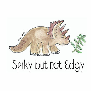 SPIKY STICKER