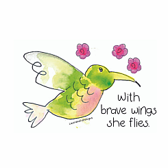 HUMMINGBIRD STICKER