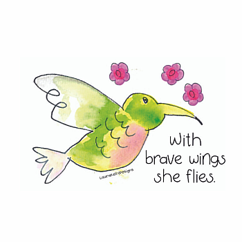 HUMMINGBIRD STICKER