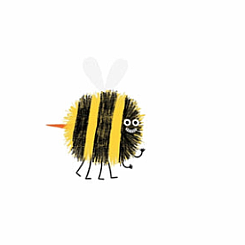 SMILEY BEE TATTOO