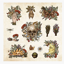 Mystical Ephemera! An Enchanting Vintage Sticker Book (over 900 stickers)
