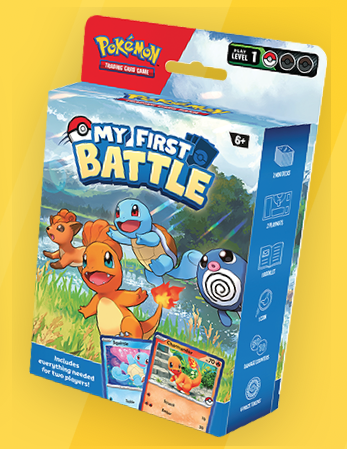 pokemon trading card game my first battle Pokmon TCG: (Charmander & Squirtle) 1 large metallic Pokmon coin Pokmon TCG: My First Battle