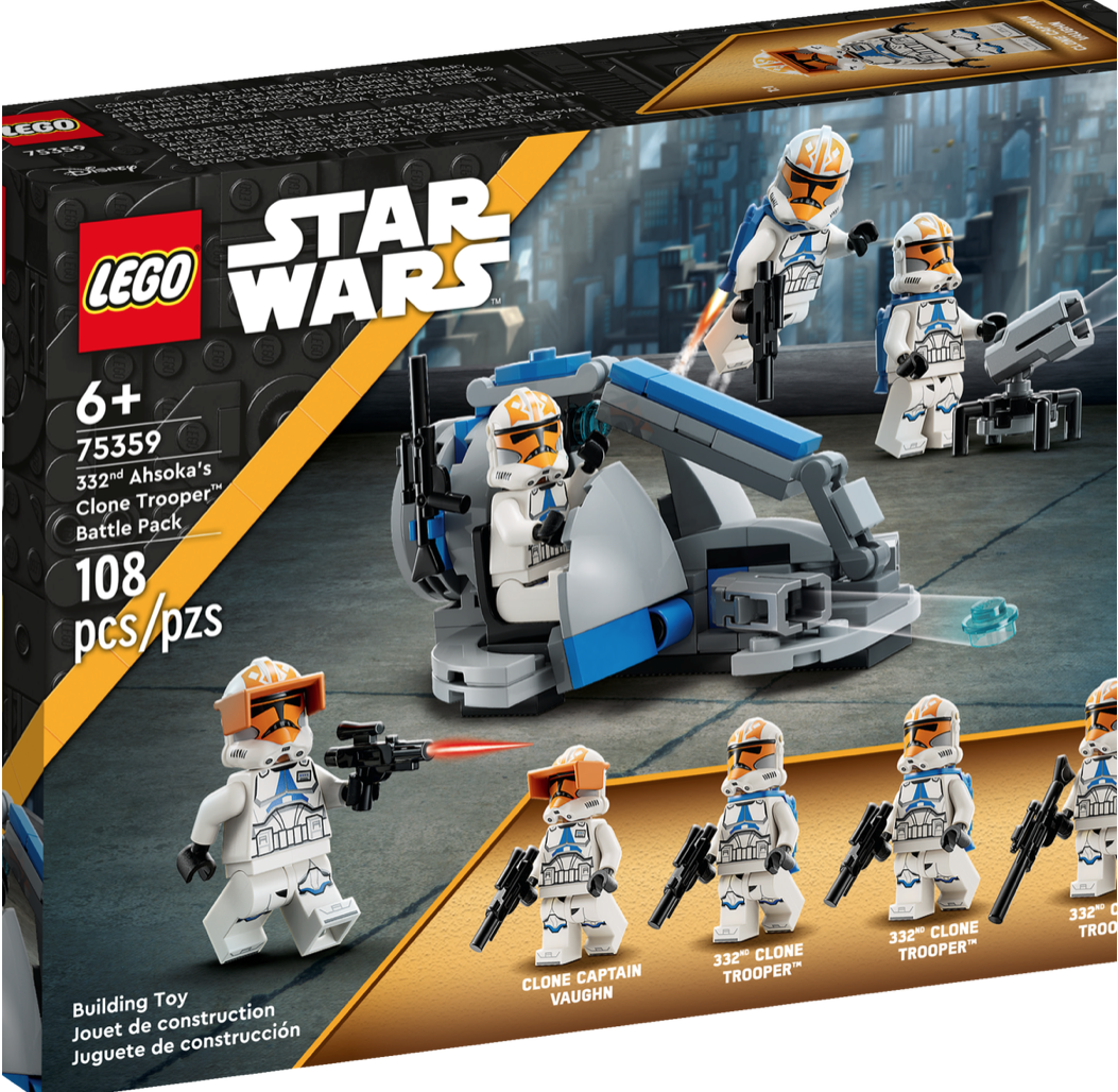 LEGO Star Wars 332nd Ahsoka s Clone Trooper Battle Pack The Toy Box