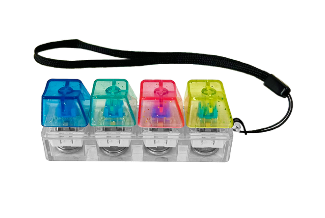 KEYBORED FIDGET TOY