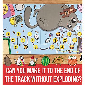 EXPLODING KITTENS BOARD GAME