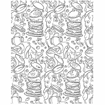 CINNAMON BUN DREAM COLORING BK